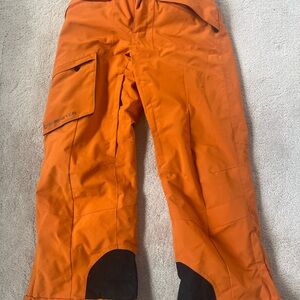Obermeyer Men's Vibrant Orange Cargo Pants